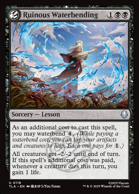 Ruinous Waterbending - TLA 118  (Foil)