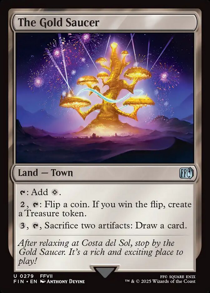 The Gold Saucer - FIN 279