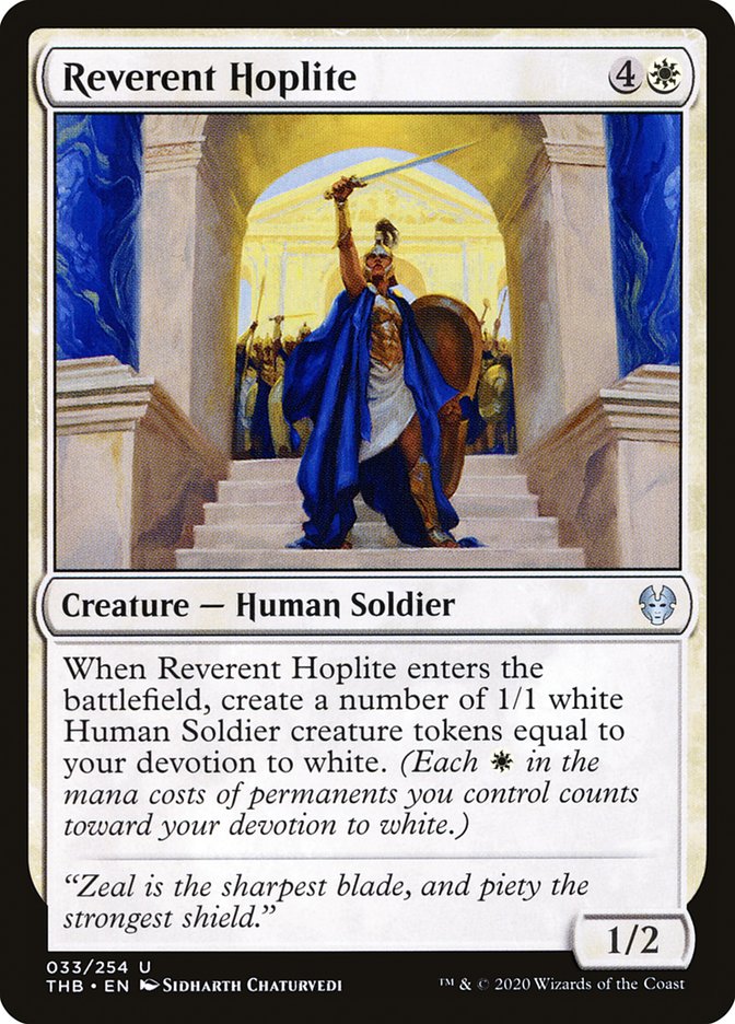 Reverent Hoplite - THB 33