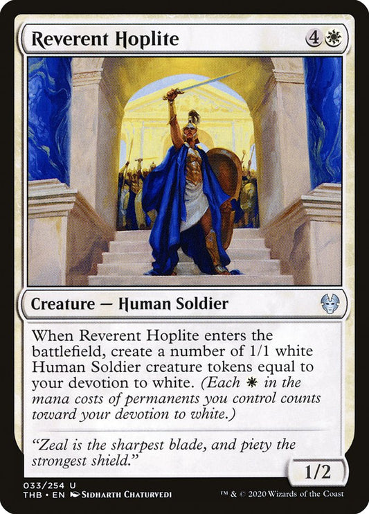 Reverent Hoplite - THB 33