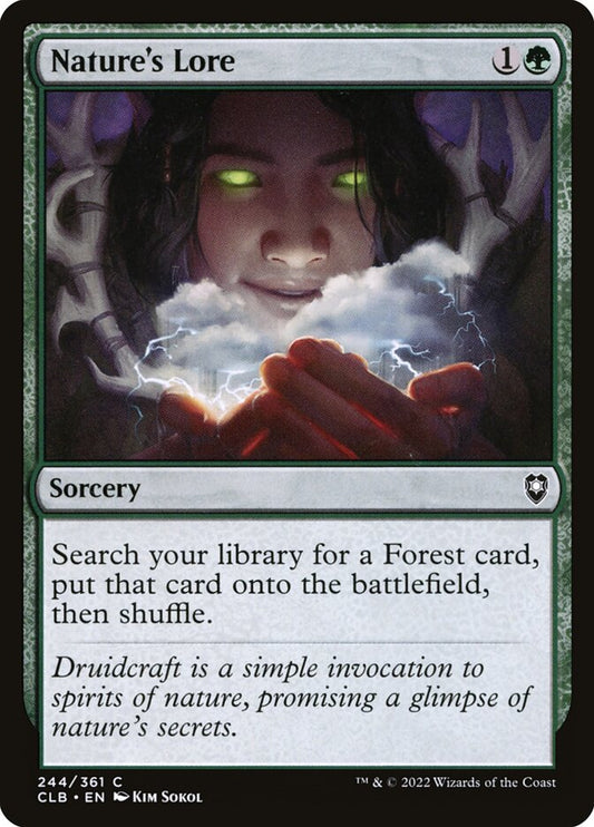 Nature's Lore - CLB 244  (Foil)