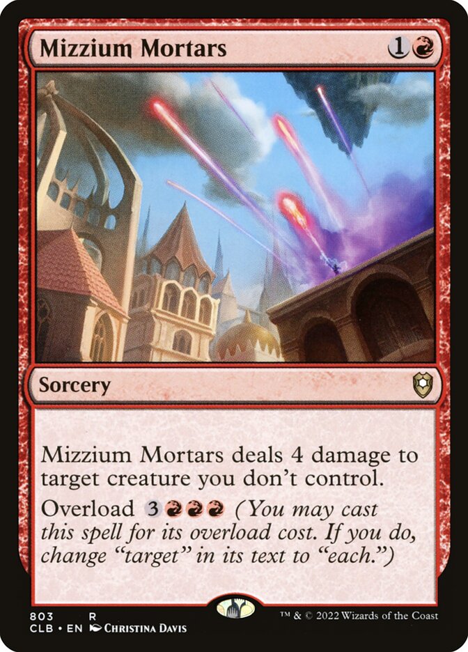 Mizzium Mortars - CLB 803