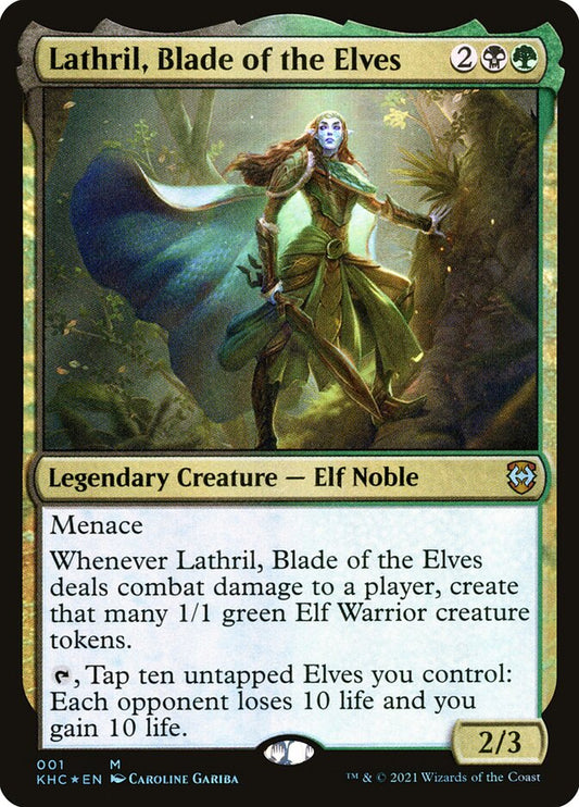 Lathril, Blade of the Elves - Kaldheim Commander 1