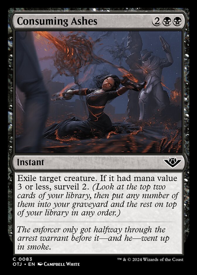 Consuming Ashes - Outlaws of Thunder Junction 83 (Foil)