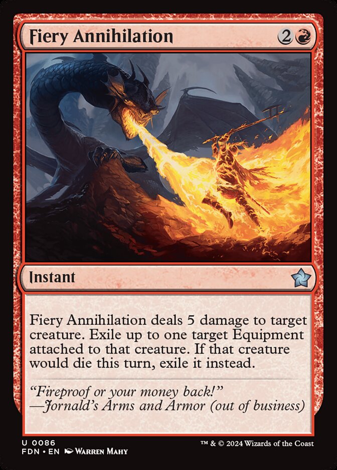 Fiery Annihilation - Foundations 86