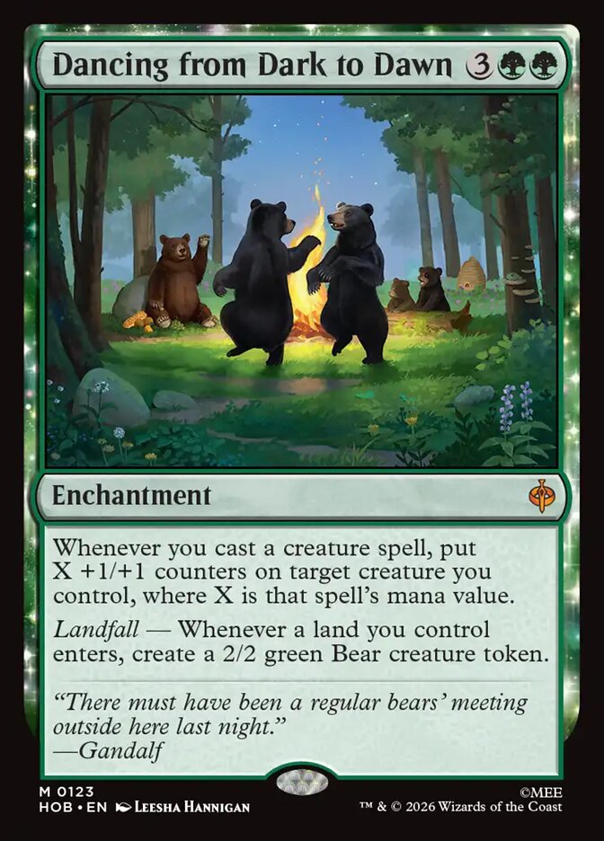 Dancing from Dark to Dawn - The Hobbit 123 (Foil)