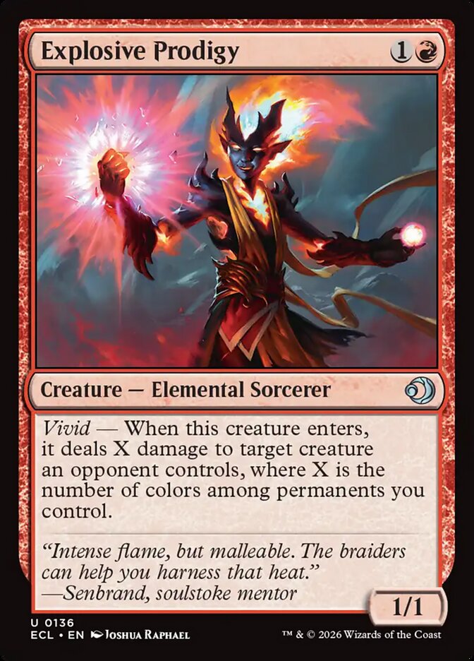 Explosive Prodigy - Lorwyn Eclipsed 136