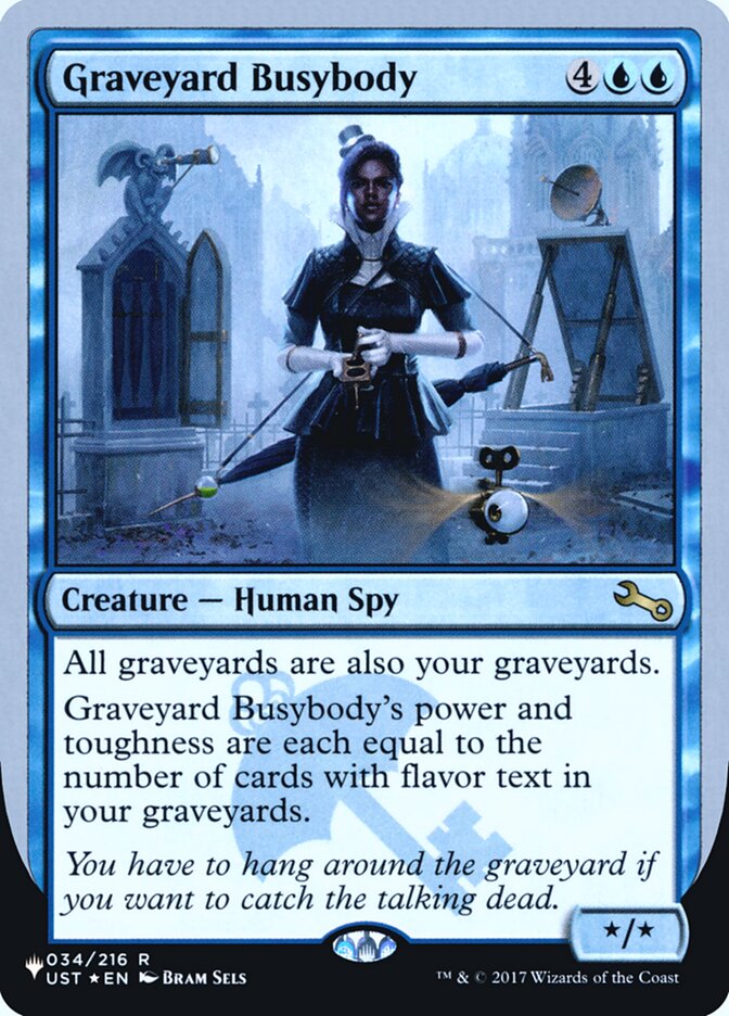 Graveyard Busybody - ULST 15  (Foil)