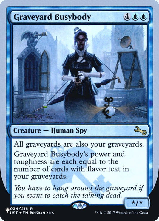 Graveyard Busybody - ULST 15  (Foil)