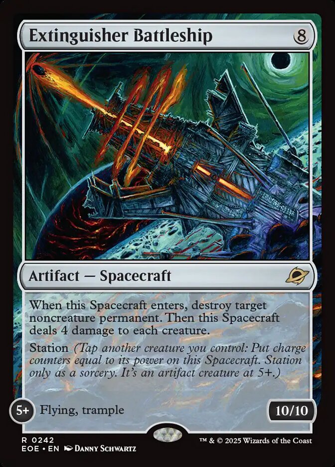 Extinguisher Battleship - Edge of Eternities 242