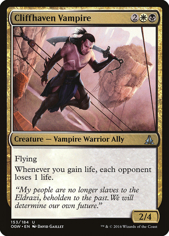 Cliffhaven Vampire - OGW 153