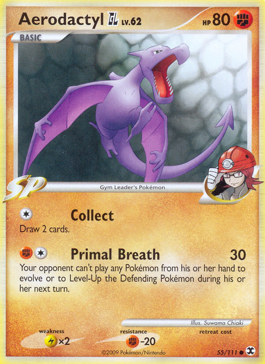 Aerodactyl GL - Rising Rivals 55  - Near Mint