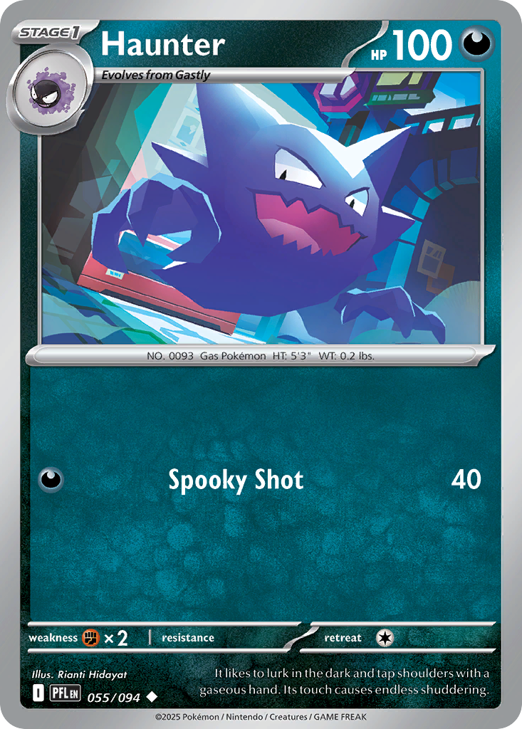 Haunter - Phantasmal Flames 055/094 (Foil) - Near Mint