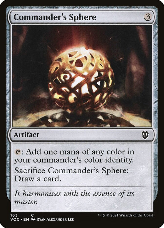 Commander's Sphere - Crimson Vow Commander 163