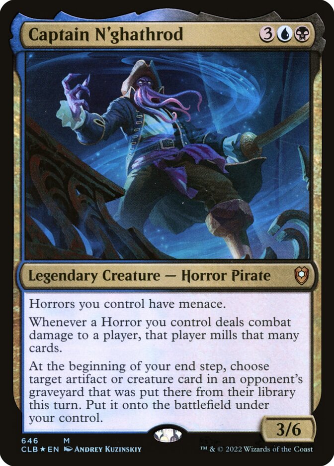 Captain N'ghathrod - CLB 646  (Foil)
