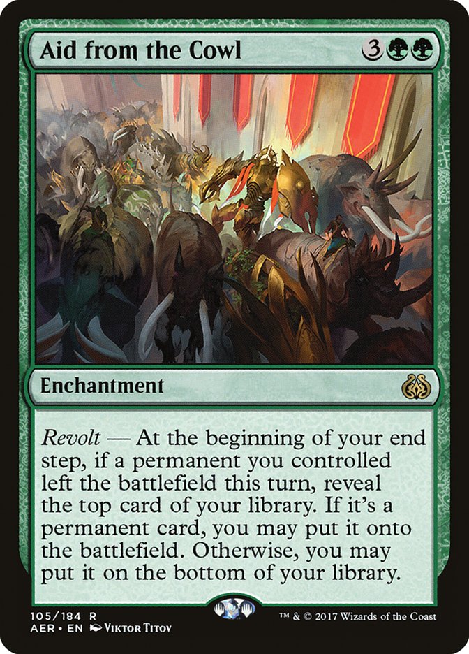 Aid from the Cowl - AER 105