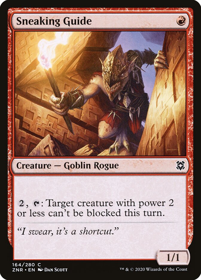 Sneaking Guide - Zendikar Rising 164 (Foil)