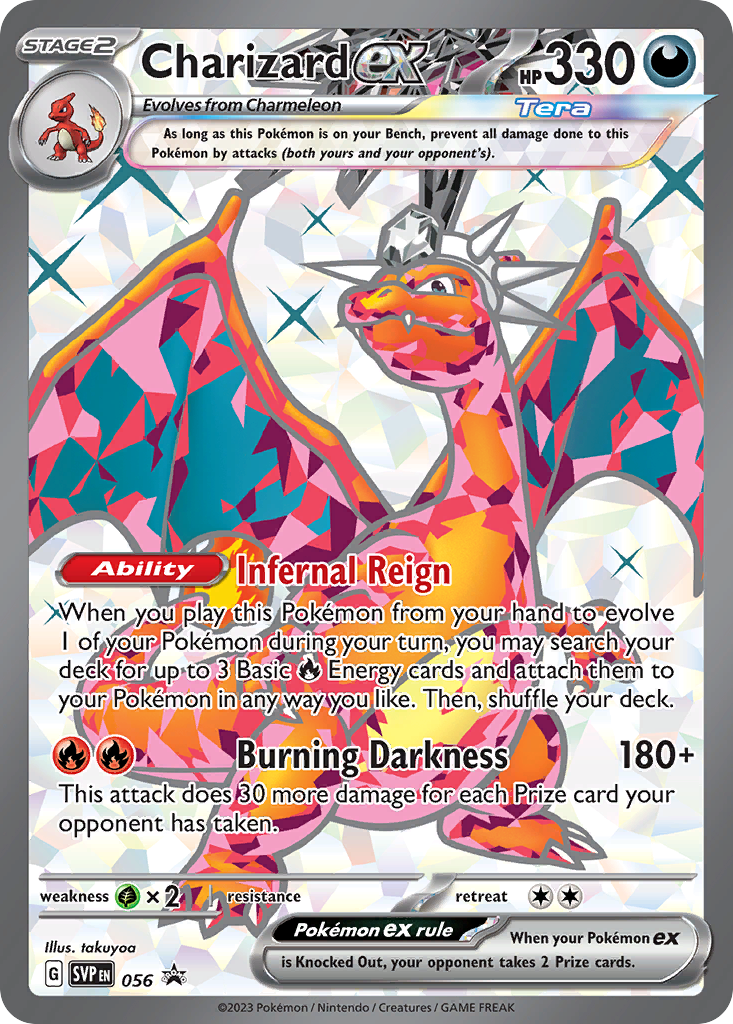 Charizard ex - Scarlet & Violet Promo 56  (Foil) - Near Mint