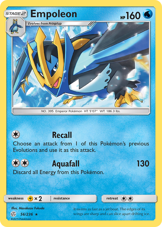 Empoleon - Cosmic Eclipse 56/236 - Near Mint