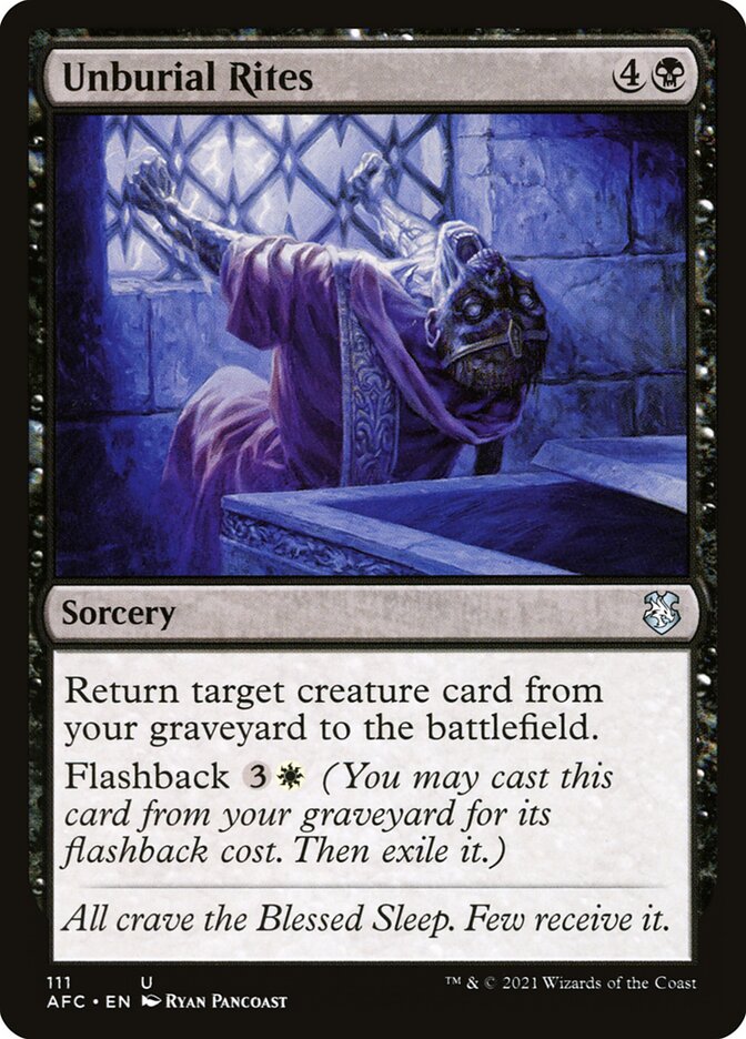Unburial Rites - AFC 111