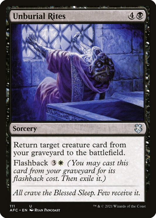 Unburial Rites - AFC 111
