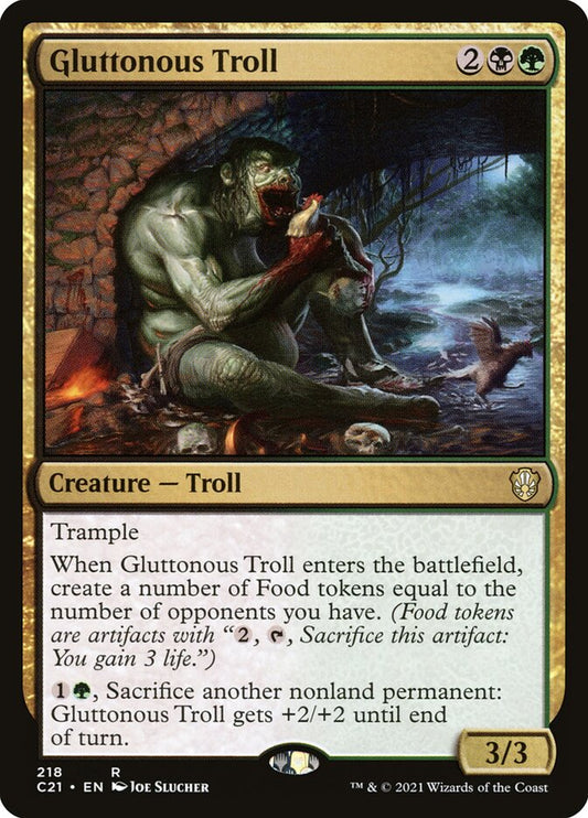Gluttonous Troll - C21 218