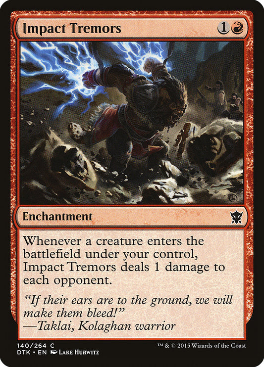 Impact Tremors - DTK 140