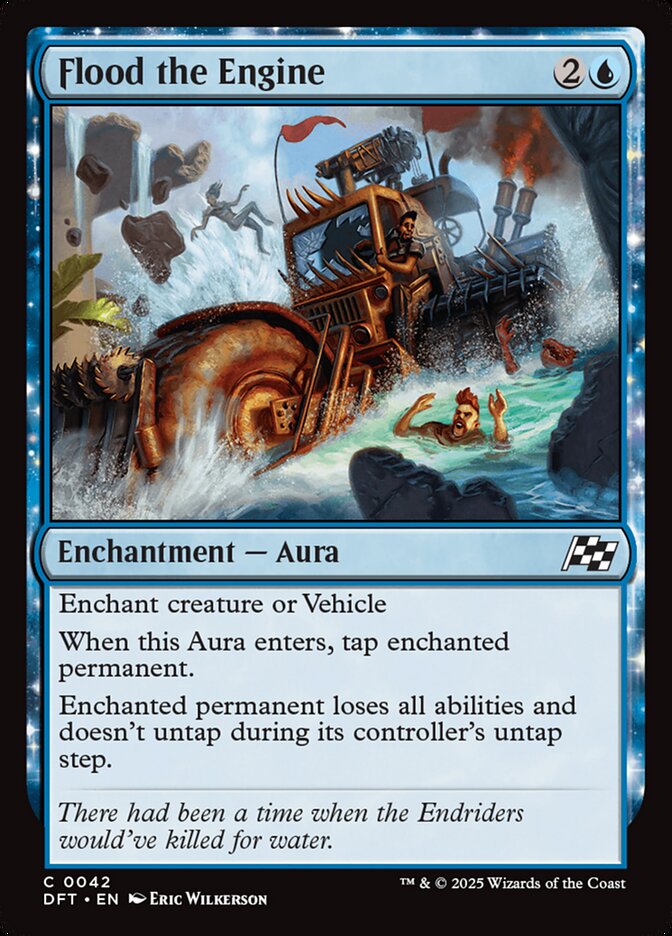 Flood the Engine - Aetherdrift 42 (Foil)