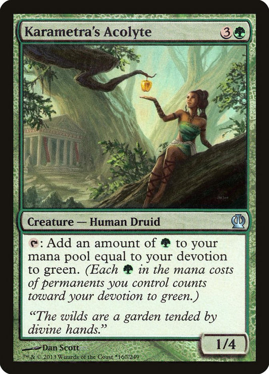 Karametra's Acolyte - PTHS 160  (Foil)