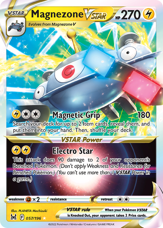 Magnezone VSTAR - Lost Origin 057/196  (Foil) - Near Mint - Ungraded
