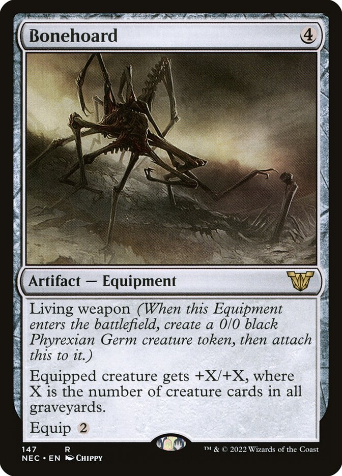 Bonehoard - Neon Dynasty Commander 147