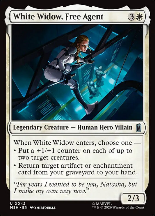 White Widow, Free Agent - Marvel Super Heroes 42