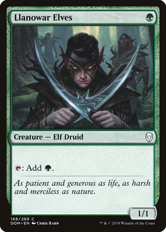 Llanowar Elves - DOM 168