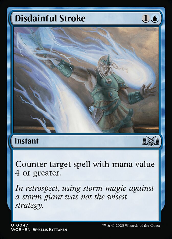 Disdainful Stroke - Wilds of Eldraine 47