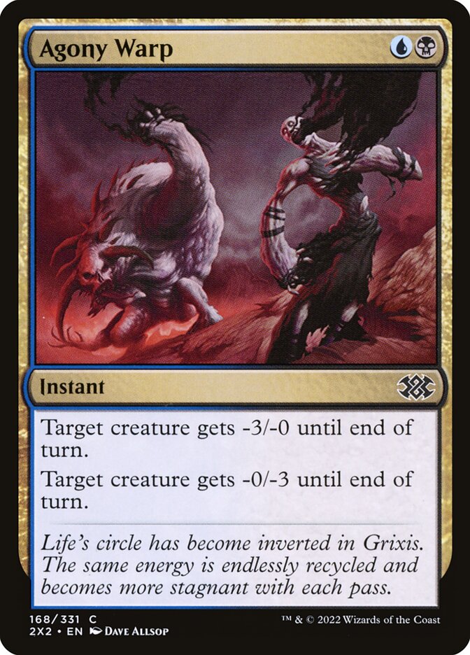 Agony Warp - 2X2 168  (Foil)