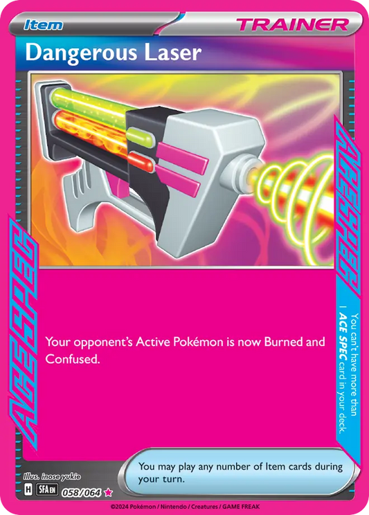 Dangerous Laser - Shrouded Fable 058/064 (Foil) - Near Mint