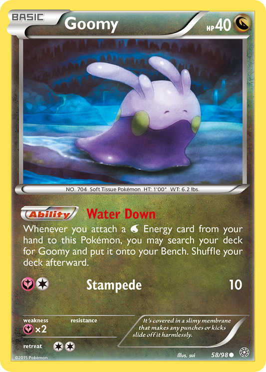 Goomy - Ancient Origins 58 (Foil) - Near Mint