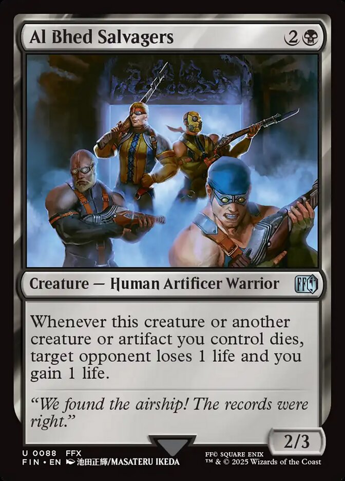 Al Bhed Salvagers - FINAL FANTASY 88 (Foil)