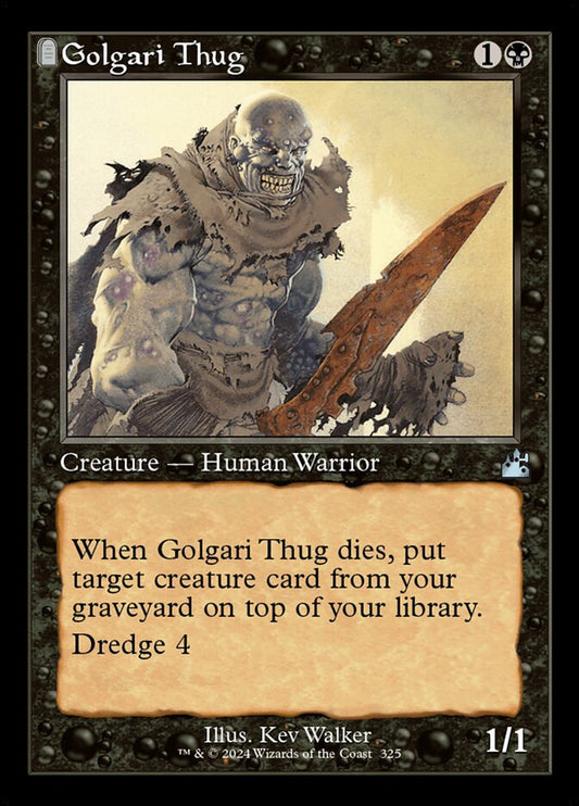 Golgari Thug - RVR 325