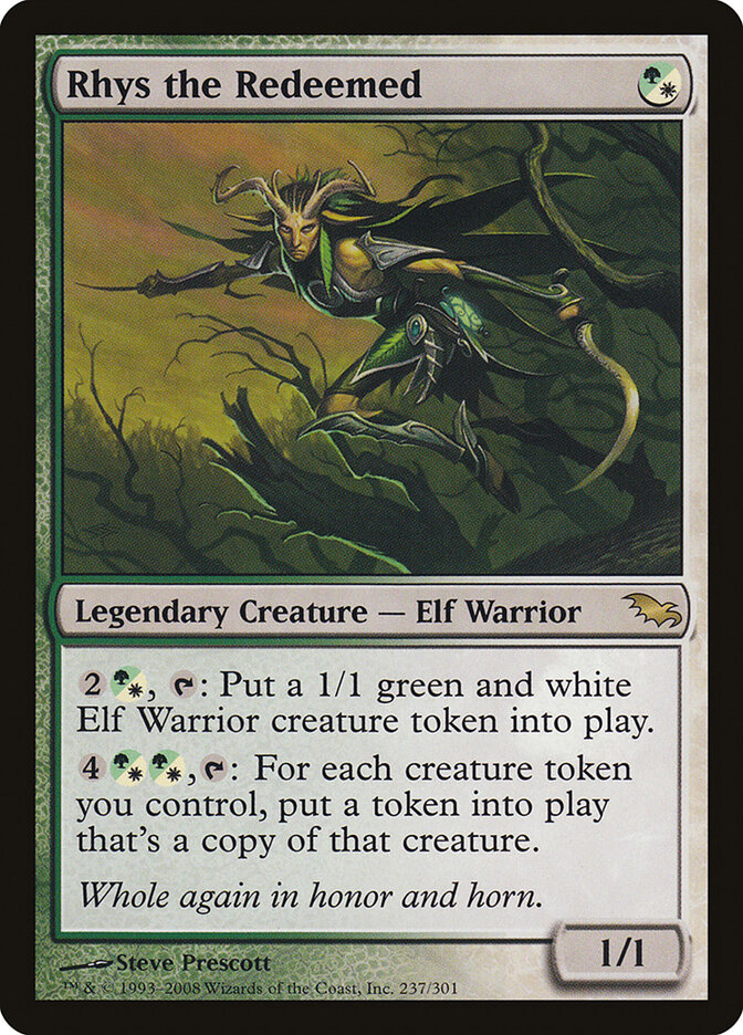 Rhys the Redeemed - Shadowmoor 237 (Foil)