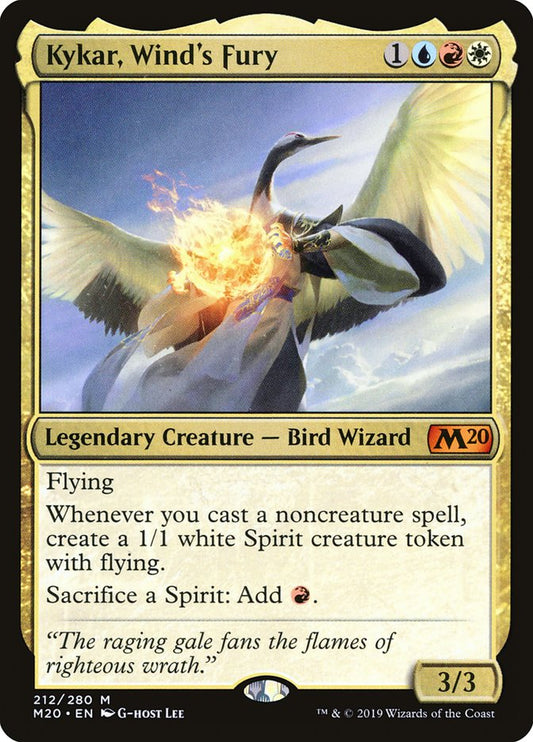 Kykar, Wind's Fury - Core Set 2020 212 (Foil)