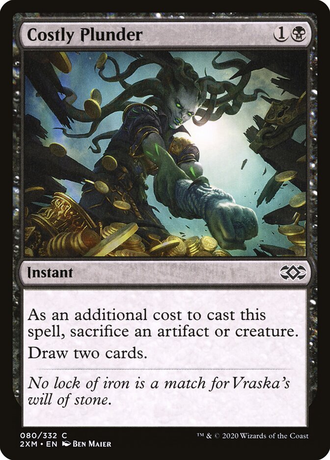 Costly Plunder - Double Masters 80 (Foil)