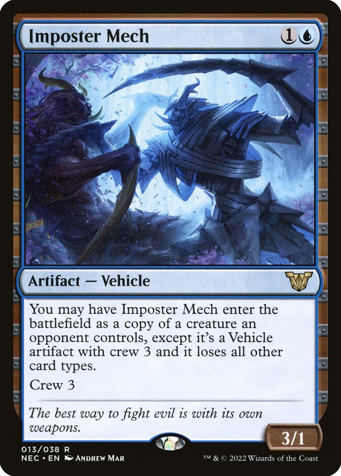 Imposter Mech - Neon Dynasty Commander 13