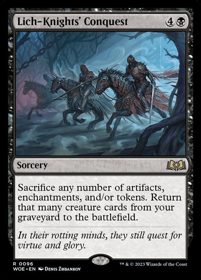 Lich-Knights' Conquest - Wilds of Eldraine 96