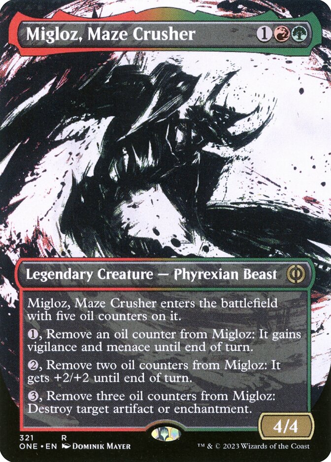 Migloz, Maze Crusher - ONE 321