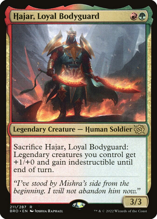 Hajar, Loyal Bodyguard - BRO 211