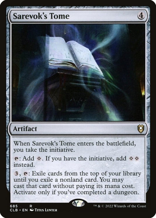 Sarevok's Tome - CLB 685