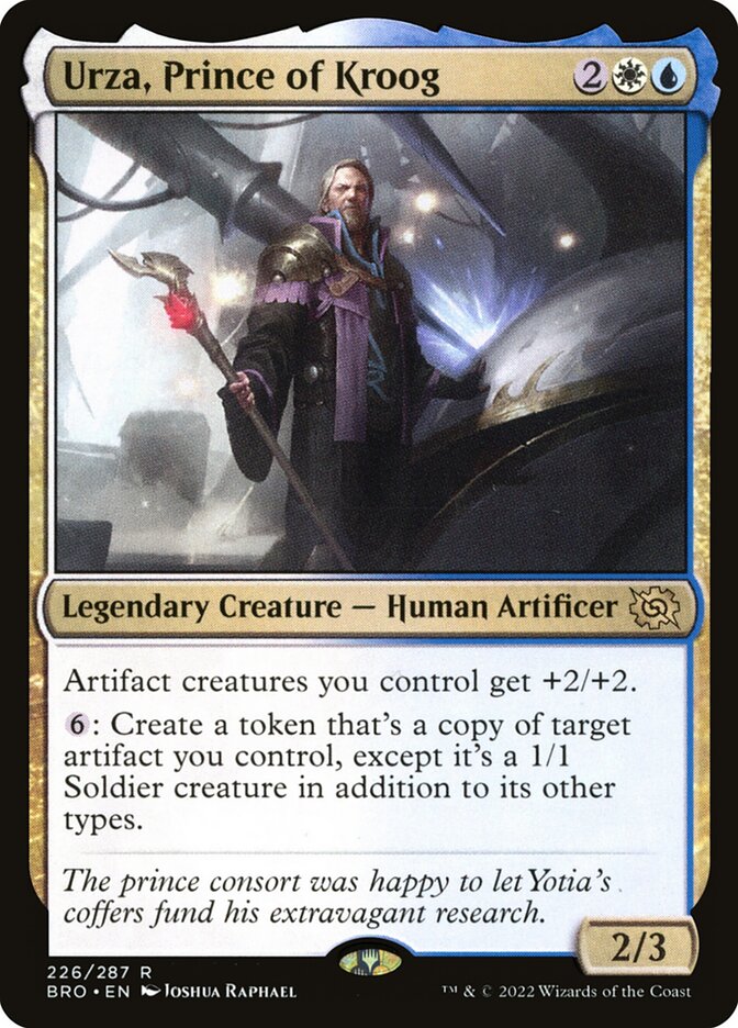 Urza, Prince of Kroog - BRO 226