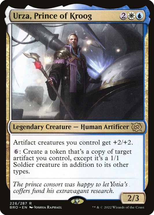 Urza, Prince of Kroog - BRO 226