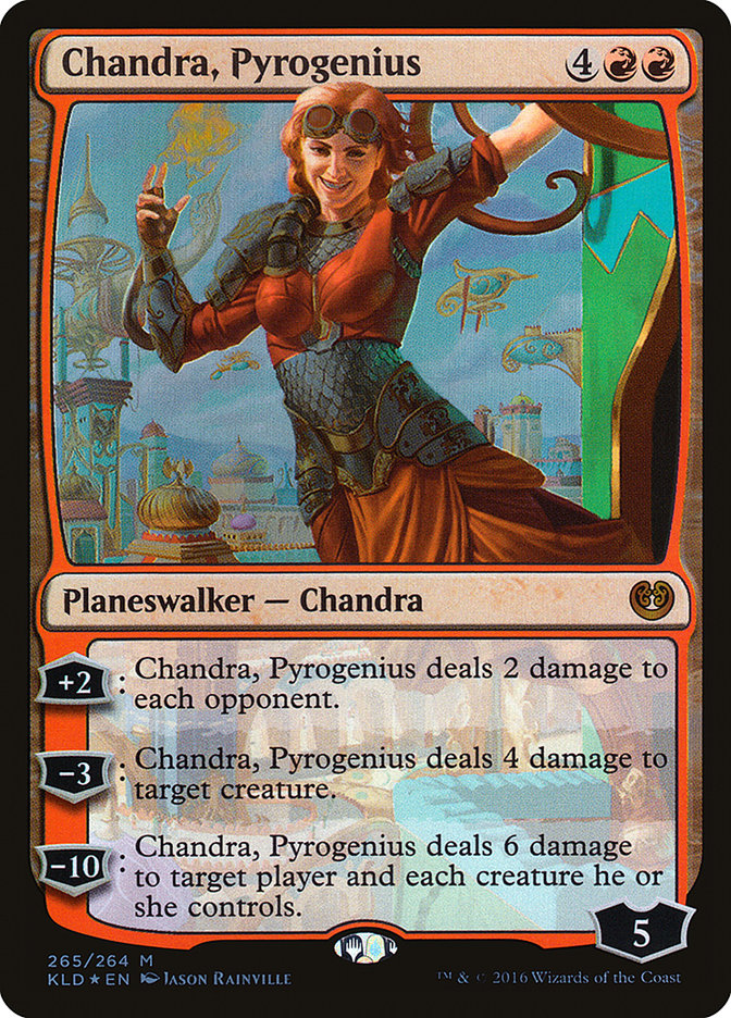 Chandra, Pyrogenius - KLD 265  (Foil)